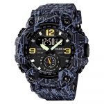 Skmei 1637 Digital Dual Movement 3 Time Sport Waterproof Wristwatch - Image 12