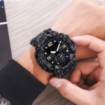 Skmei 1637 Digital Dual Movement 3 Time Sport Waterproof Wristwatch - Image 13