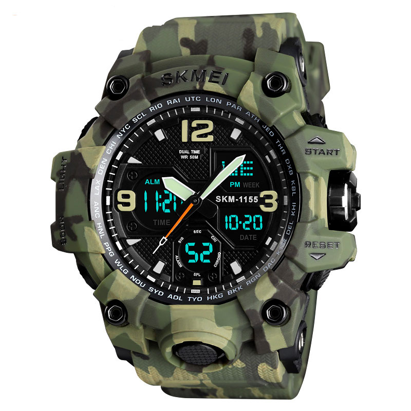 main-image-1 SKMEI 1155 Sports Luxury Famous LED Digital Men's Watch - Image 1