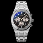 Skmei 9296 Stainless Steel Men Chronograph Quartz Watch - Image 10