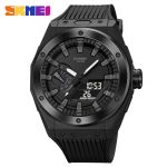 SKMEI 2103 LED Digital Watch 3 Time Chrono Digital Wristwatch