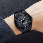 SKMEI 2103 LED Digital Watch 3 Time Chrono Digital Wristwatch - Image 4