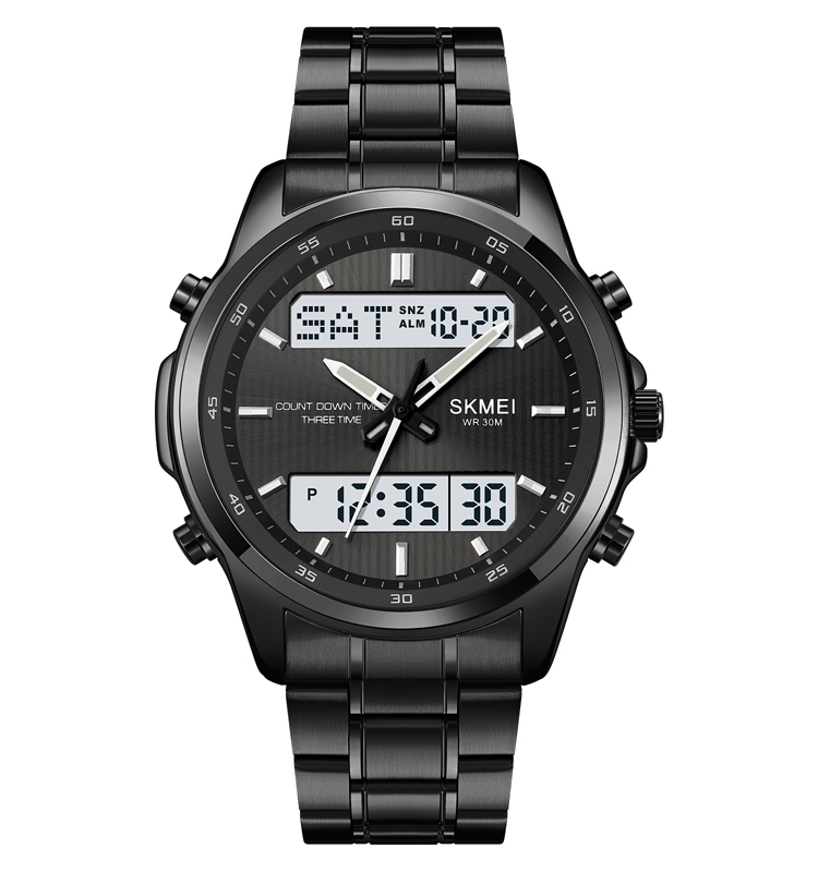 SKMEI 2049 Analog Digital Dual Display Watch for Men