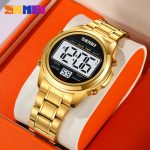 Skmei 2127 classic Stainless steel Waterproof Multi function digital watch - Image 7