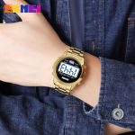 Skmei 2127 classic Stainless steel Waterproof Multi function digital watch - Image 8