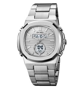 Skmei 2279 fashion Alloy case dual display  business quartz digital watch  - Image 8