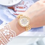 Skmei 1739 Diamond Metal Strap Luxury Chain Bracelet watch