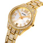 Skmei 1741 Exquisite Rhinestone Inlaid Creative Leisure Full Diamond Wristwatch