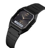 SKMEI 1604 9mm slim watches digital analog stylish wrist watch - Image 5