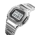 SKMEI 1456 cheap stainless steel 3atm waterproof mens simple watch - Image 7