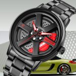 SKMEI 1787 Novelty Cool Rotating Wheel Watch Boys Classic Gift Wristwatch Men's Sports Quartz Watch