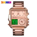 SKMEI 1584 International Wrist Watch Brands Quartz Digital Men Luxury Business Wrist Watch - Image 3