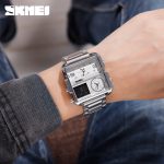 SKMEI 1584 International Wrist Watch Brands Quartz Digital Men Luxury Business Wrist Watch - Image 9