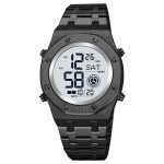 SKMEI 2073 Fashion Metal Style Waterproof Men Digital Wristwatch