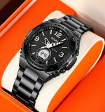 Skmei 2310 Fashion Jap Movt Quartz Watch for Men  Luminous Digital Electronic Display - Image 5