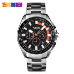 SKMEI 9167 Fashion High Quality Boutique Simple Texture Full of High-end Accessories  Men's Quartz Watch - Image 3