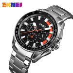SKMEI 9167 Fashion High Quality Boutique Simple Texture Full of High-end Accessories  Men's Quartz Watch - Image 8