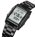 SKMEI 2277 Digital Azan Watch Qibla Direction Prayer Muslim Products Men Islamic Watch - Image 6