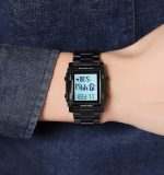 SKMEI 2277 Digital Azan Watch Qibla Direction Prayer Muslim Products Men Islamic Watch - Image 8