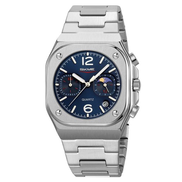 SKMEI 9368 Men's Fashion  Chronograph Quartz Analog Watch Waterproof Wristwatch