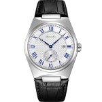 SKMEI 9390 Fashion Business Glass Waterproof Leather Band Zinc Alloy Case Men's Quartz Watch