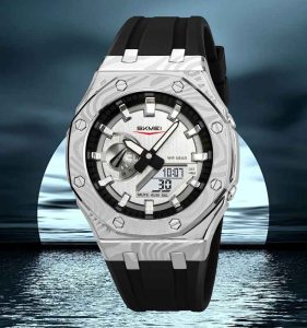 Skmei 2471 Sports Digital Dual Movement Waterproof 50 Meter Fashion  Wristwatch - Image 4