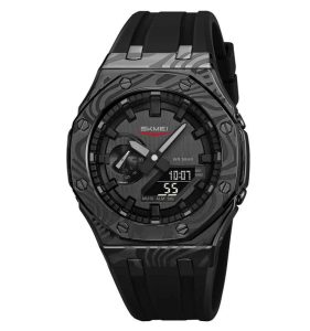 Skmei 2471 Sports Digital Dual Movement Waterproof 50 Meter Fashion  Wristwatch - Image 3