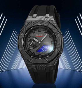 Skmei 2471 Sports Digital Dual Movement Waterproof 50 Meter Fashion  Wristwatch - Image 5