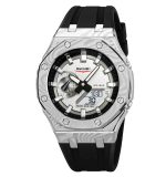 Skmei 2471 Sports Digital Dual Movement Waterproof 50 Meter Fashion  Wristwatch