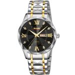 SKMEI 9369 Luxury Business  Waterproof Luminous Date Week Quartz Men's Watch