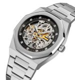 SKMEI M034  Business Mechanical  Stainless Steel  Waterproof Automatic Display Watch - Image 5