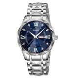 SKMEI 9369 Luxury Business  Waterproof Luminous Date Week Quartz Men's Watch - Image 6