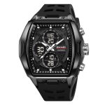 SKMEI 2601 Cyberpunk Style Digital Large Face Dual Display Sport Watch 