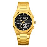SKMEI 2624 Analog Digital Countdown Men Three Time Quartz Wristwatch  - Image 3