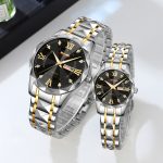 SKMEI Couple 9369-9370 Luxury Good Quality  Charm Business Classic Quartz Wrist Watch