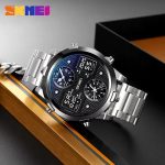SKMEI 2212 Dual Time Zone Men's Digital Sports  Led Waterproof  Wristwatch