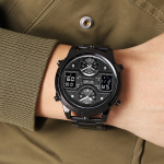 SKMEI 2212 Dual Time Zone Men's Digital Sports  Led Waterproof  Wristwatch - Image 7