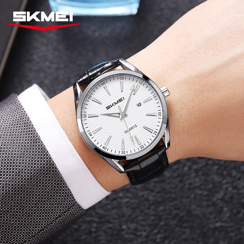 main-image-4 Skmei 2490 Men Classic Business Simple Quartz Watch - Image 1