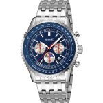 SKMEI 9348 47mm Fashion Men's Watch with Pointer Dial  Stainless Steel Quartz Watch