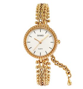Latest Ladies SKMEI 2548 Classic Quartz Stainless Steel Luxury Watch