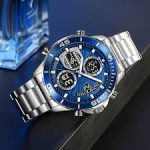 SKMEI 2621 Bold Chronograph Analog-Digital Sports Watch - Image 4