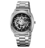 SKMEI 2293 Men's Business Cartoon Charm Waterproof Alloy Case Stainless Steel Strap Watch