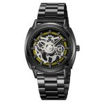SKMEI 2293 Men's Business Cartoon Charm Waterproof Alloy Case Stainless Steel Strap Watch - Image 3