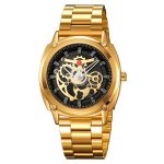 SKMEI 2293 Men's Business Cartoon Charm Waterproof Alloy Case Stainless Steel Strap Watch - Image 4