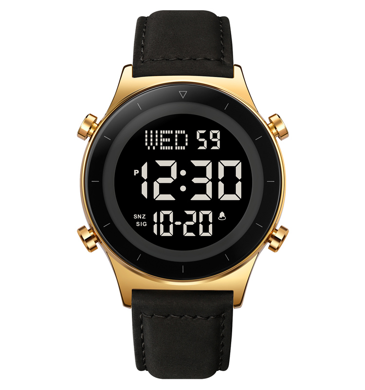 black-5 SKMEI 2079 Reloj Para Hombre Fashion Digital Mens Popular Design Watch - Image 1