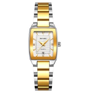 Skmei 2578  Stainless Steel Quartz  Bracelet Ladies Wristwatch - Image 4