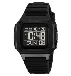 SKMEI 2456 Sports Fashion Silicone Band Waterproof Digital  ABS Case Resin Watch - Image 3