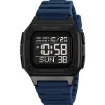 SKMEI 2456 Sports Fashion Silicone Band Waterproof Digital  ABS Case Resin Watch