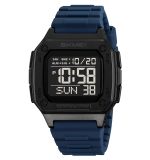 SKMEI 2456 Sports Fashion Silicone Band Waterproof Digital  ABS Case Resin Watch