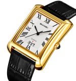 Skmei 2575 Men Quartz  Superior Genuine Leather Strap Waterproof Date Display Business Watch  - Image 4